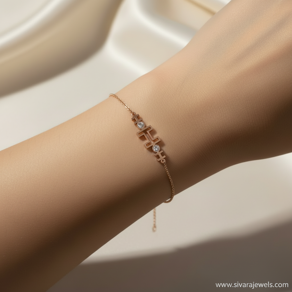 HOPE Bracelet on Slender Wrist