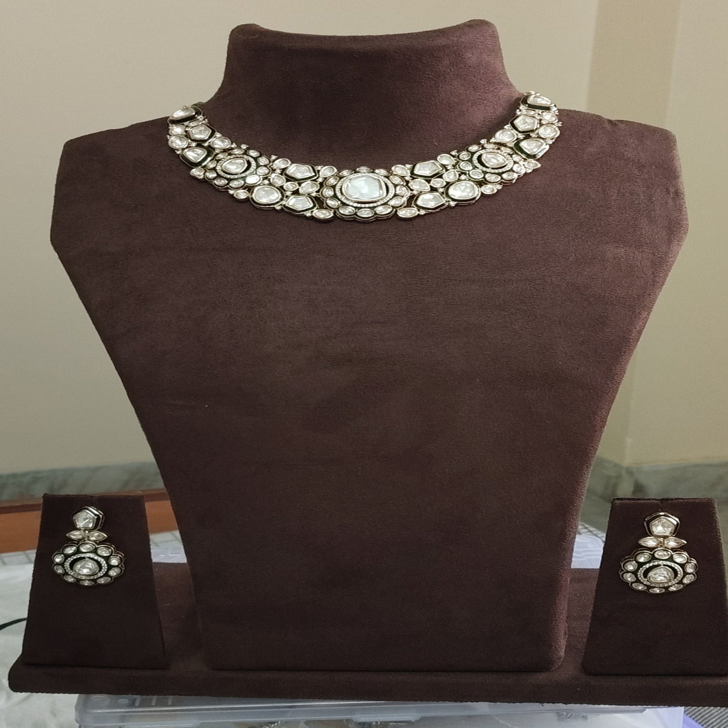 SIVARA 'Royal Polki' Grand Collar | Kundan Statement | Traditional Wedding Set