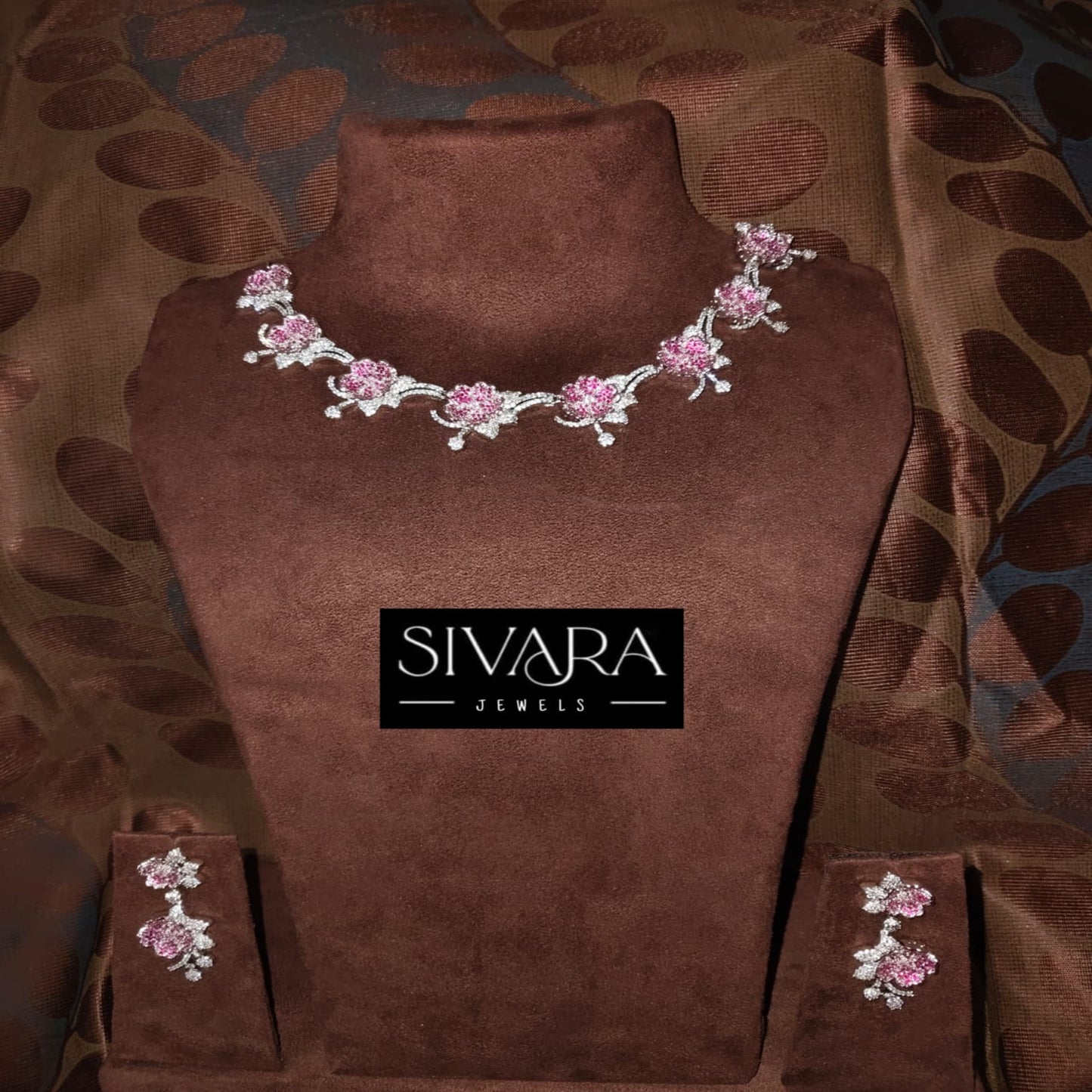 SIVARA 'Victorian Blossom' Pink Statement Set