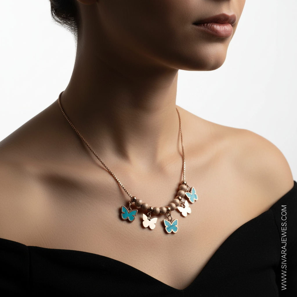 Butterfly Charm Necklace