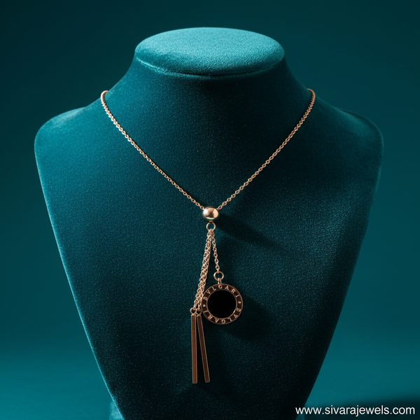 BVLGARI with Leather Tassels on Teal Velvet