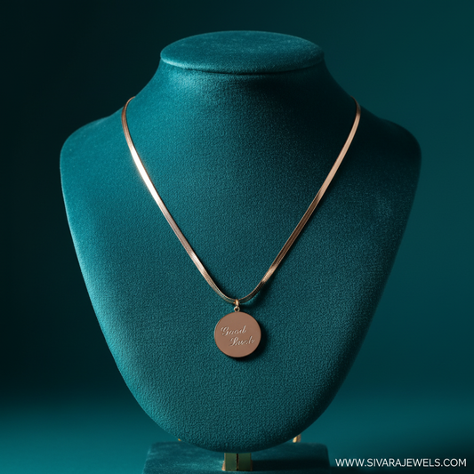 Good Luck Herringbone on Teal Velvet