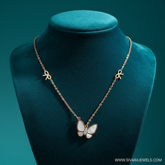 Two Bows and Sideways Butterfly on Teal Velvet